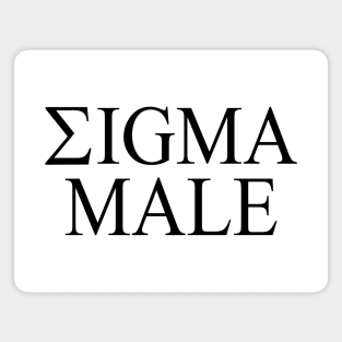 Sigma male Magnet